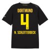 Maillot de Foot Borussia Dortmund N. Schlotterbeck 4 Exterieur 2026-27 Maillot de Foot Borussia Dortmund N. Schlotterbeck 4 Exterieur 2026-27